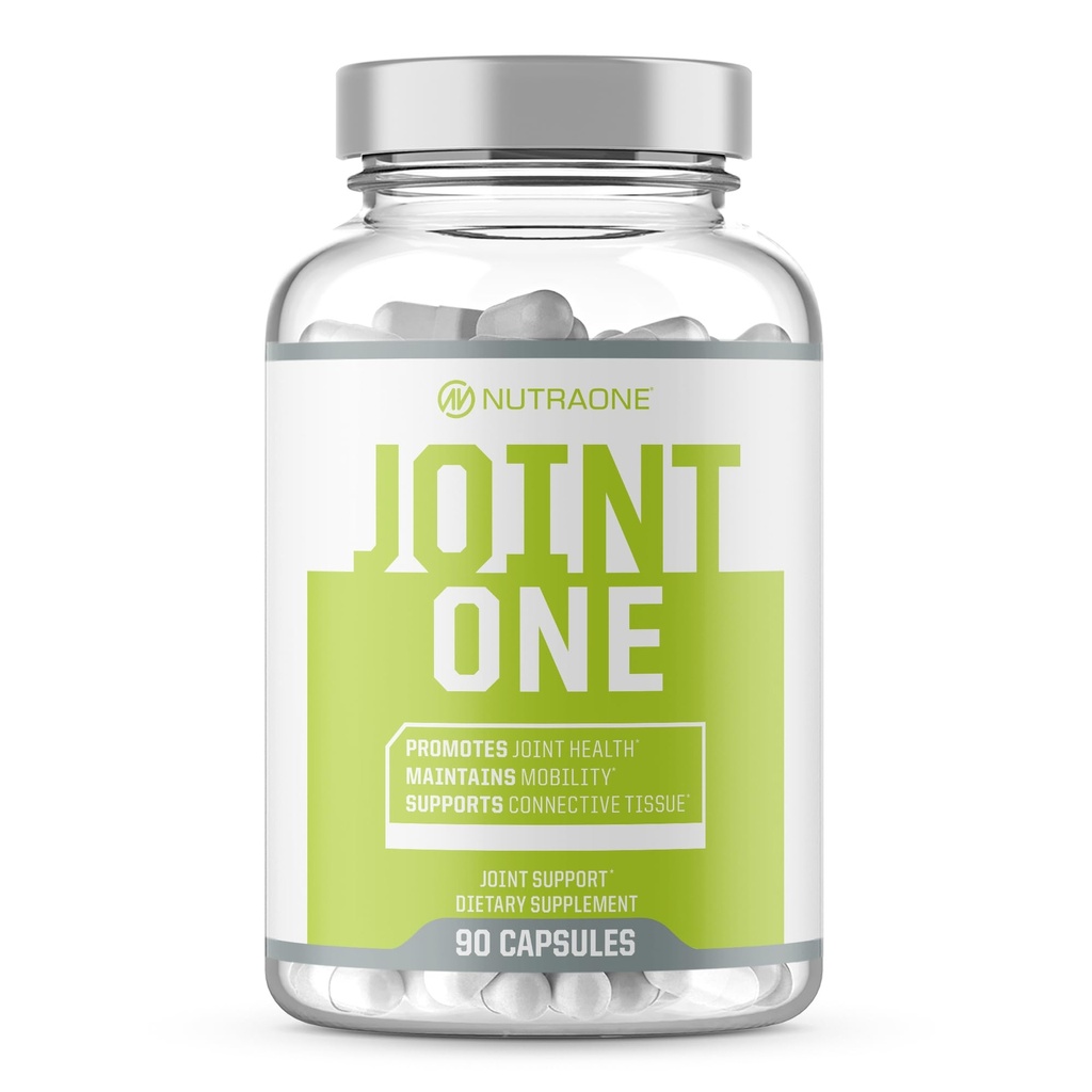 JointOne Joint Support by NutraOne - Joint Supplement for Women and Men to Help Mainten Joint Health with Collageen, Glucosamine, and Turmeric* (90 Capsules)
