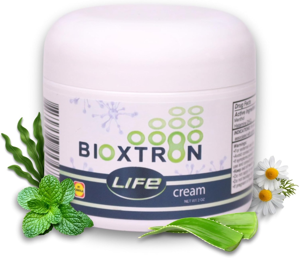 Bioxtron Life Cream Natural AFA Stam Cell Supplement 2 oz - gewrichtspijn - spierpijn - vermoeidheid