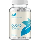 Clear Formulas Quick Absorptie CoQ10 200mg - Co-enzym Q10 Krachtige Antioxidant voor Hartenergie en Veroudering Ondersteuning - Hoge Stabiliteit CoQ10 Ubichinon Capsules - Gemaakt in een cGMP US Lab