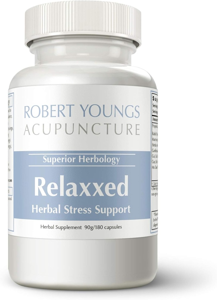 Relaxxed Best Herbal Formula for Stress Panic Attack (180 Capsules) 
