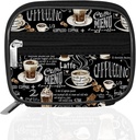 Serfeymi Weekly Pill Organizer Pill Case for Purse with Amovible 7 Day Pill Box, Fashionable Travel Medicine Organizer Pill Container for Medicine, Vitamine, Supplément - Noir 02