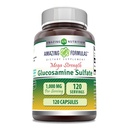 Verbazingwekkende formules Glucosamine Sulfate 1000 mg Capsules Supplement 