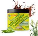 Vegan Plant Proteïne Poeder Pea, Bruine Rijst Proteïne 250 gram(7 Serving) Serving Hoeveelheid-36 G 27 G Proteïne Per Serving, Glutamine -4.35gm BCAA-3.53GM
