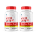 (2 Pack) Glyco Vernieuwen Blood Support Supplement - Glyco Vernieuwen pillen Originele formule Glycogen Clean Geavanceerde extra sterkte, Glycol Vernieuwing Capsules Vernieuwde natuurlijke ingrediënten (120 capsules)