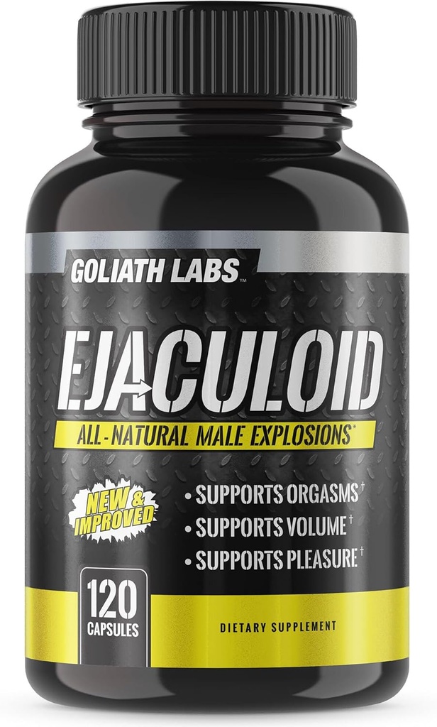 Goliath Labs Heren Energie Booster Capsules [120 Capsules / Bottle] Natuurlijke uithoudingsvermogen Booster Pillen voor mannen Meer Volume - Multivitamine Verrijkt Performance Boosting Health Supplements