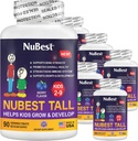 NuBest Tall Kids - Peuter Vitaminen en Kids Vitaminen voor de leeftijd 2 tot 9 - Ondersteuning botsterkte, algemene gezondheid en immuniteit - dierlijke vormen - 540 Kauwbare Berry Tablets