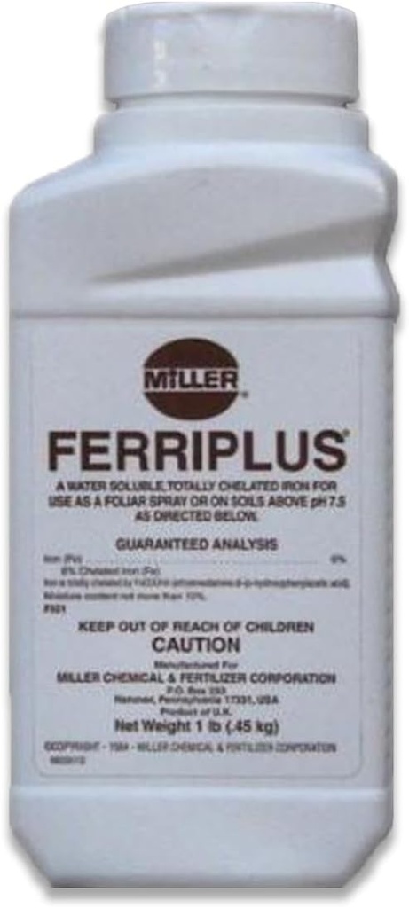 MILLLER Ferriplus 6% Fer chélaté 1 lb