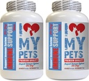 J'AIME MES PETS LLC Suppléments pour Imunes de Chien - Soutien pour Imunes de Chien - Booster - PET sain - Supplément - Santé du Chien - 120 Treats (2 bouteilles)