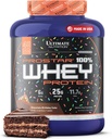 Ultimate Nutrition Prostar Whey Protein Powder Isolate, Chocolate Birthday Cake - Low Carb, High Protein Powder Shake for Muscle Gain & Recovery - Low Sodium, Low-Fat & Keto Friendly - 5,28 lbs Tub