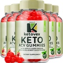(5 Pack) Ketovex Keto BHB Gummies Advanced Formula, Ketovex BHB Weight Management ACV Gummies Reviews, Ketovex ACV Keto Vex BHB Gummy Gomtas Ketosis, Ketovex Gummies, B12 (300 Gummies)