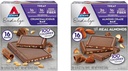 Atkins Endulge Treat Bars, Crunchalicious & Almond Craze Flavors, 1-2g Net Carbs, 1g Sugar, Good Fiber Source, Keto Friendly, 16 Tellen