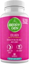 Collageen Peptides Supplement met vitamine C, Biotine, en Hyaluronzuur - 60 capsules - Natuurlijke formule - Ondersteunt gewrichten, haar, huid en nagels - Made in The USA