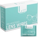 Lens Reiniging Wipes voor Oogbrillen, Oogglas Cleaner, Voorbevochtigd individueel Wrapped Sracth Gratis Streak Gratis Cleaner Wipes voor Labtop, Zonnebril, Camera, Goggles door Loys Advanced Pro, 210 Telt