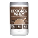 Designer Wellness, Designer Whey Protein Replacement Meal Powder, Bio Superfood complexe glucides, vitamines, minéraux, sans gluten, chocolat au lait, 1,72 livre