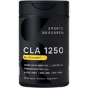 Recherche sportive CLA - 1250mg avec acide linoléique conjugué actif pour les hommes et les femmes.
