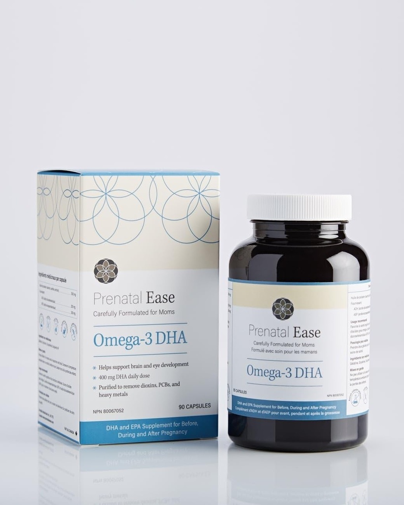 Omega-3 DHA, Omega-3 vetzuren voor vóór, tijdens en na de zwangerschap, 45 dagen levering