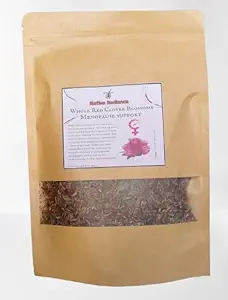 Native Radiance Herbal Supplement - Red Clover Blossoms, 1 oz, Menopauze Ondersteuning, Plant-Based, Poeder, Single Bottle, Hot Flashes, Cardiovasculaire & Bone Health