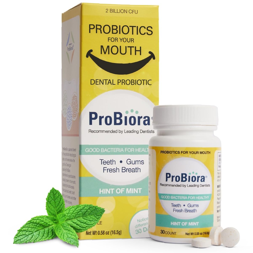 ProBiora Orale Probiotica voor Tanden en Tandheelkundige Probiotica voor Verbeterde Orale Gezondheid 