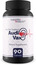 Max Ear Support Audi Vax - Ear Health Support Supplement - Promote Inner Ear & Middle Ear Health with Improved Blood Flow - Help om gehoorverlies en oorringen te verminderen - Ondersteuning gezonde auditieve functie