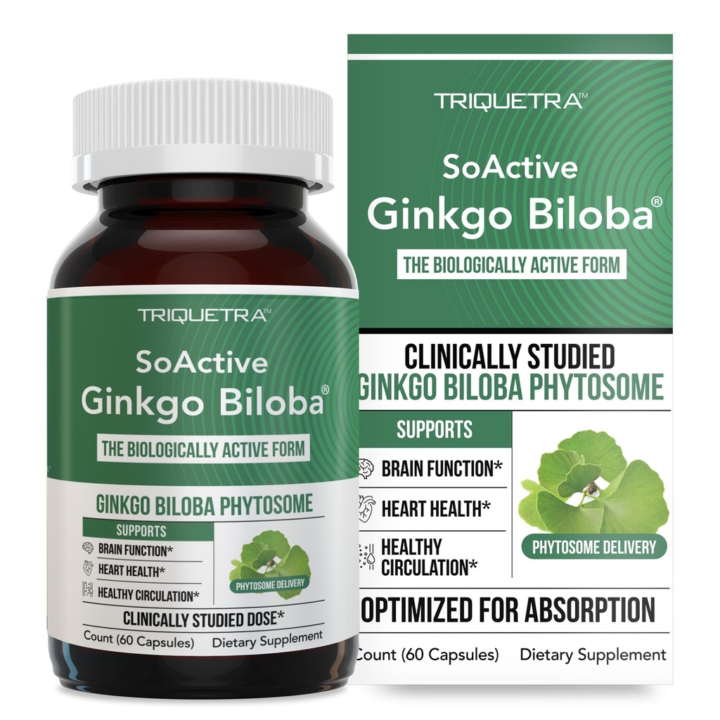 SoActive Ginkgo Biloba met GinkgoSelect® Phytosome 