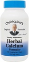 Christopher's Original Formulas Herbal Calcium, Natural Bone Support, 100 Caps, Pack of 1