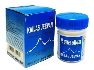 Verpakking van 3 Kailas Jeevan Jar 30 Gram Pack - Herbal Ayurvedic Multipurpose Anti-septische crème