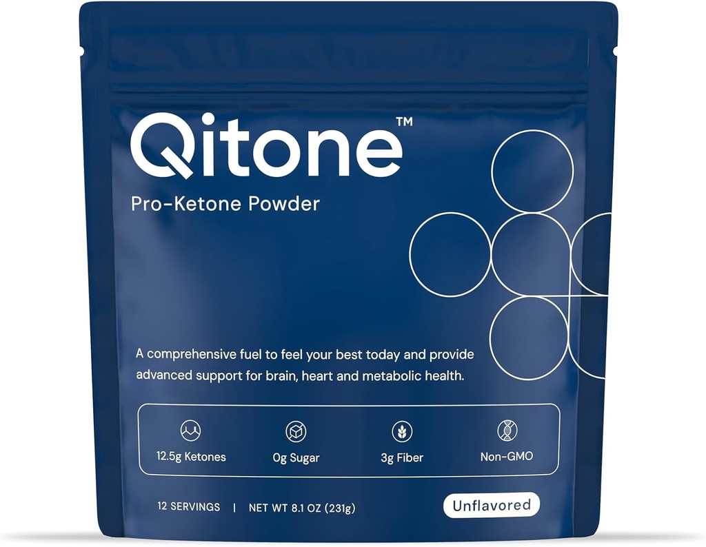 Ketone Powder – 5X More Effective Than MCT Oil – Clean Energy & Keto Support – No Jitters, No Crash – Flavorless – Coffee Creamer Replacement, Brain & Metabolism Boost
