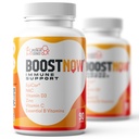 BoostNow 14-in-1 Immune Support Capsules - Verbeterd met vitamine C, D-3, Zink, EpiCor, Vlierbes & Meer - 90 Tellen