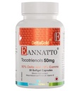WELZIJN EXTRACT Eannatto Tocotrienolen Deltagold Vitamine E Supplementen Softgels, Tocoferol Vrij, Ondersteunt Immune Health, Non-GMO, Glutenvrij & Antioxidant (50MG 30 Softgels).