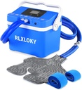 Cold Therapy Unit for Pain Relief,Cold Therapy System with Universal ice Pack for Knie, Enkel, Schouder, Terug,Ice Therapy Machine with Digital Timer and Ajustable Flow Speed