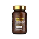 Dr Sosnowski's BioActive Sea Moss 8-in-1 Formula Verrijkt met Black Seed, Ashwagandha, Turmeric, Manuka Honey, Lion's Mane, Royal Jelly, Bee Propolis Extract 60 Capsules
