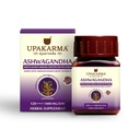 UPAKARMA Ashwagandha , 60 jours d'approvisionnement , extrait pur à base de 1000 mg par service , laboratoire testé, R & D soutenu, 120 capsules végétaliennes, suppléments pour le stress et le soutien énergétique