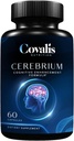 Cerebrium Brain Health Supplement Broad Spectrum Vitaminen & Minerals Phosphatidylserine & Huperzine-A Cognition, Memory, Focus 60 Capsules