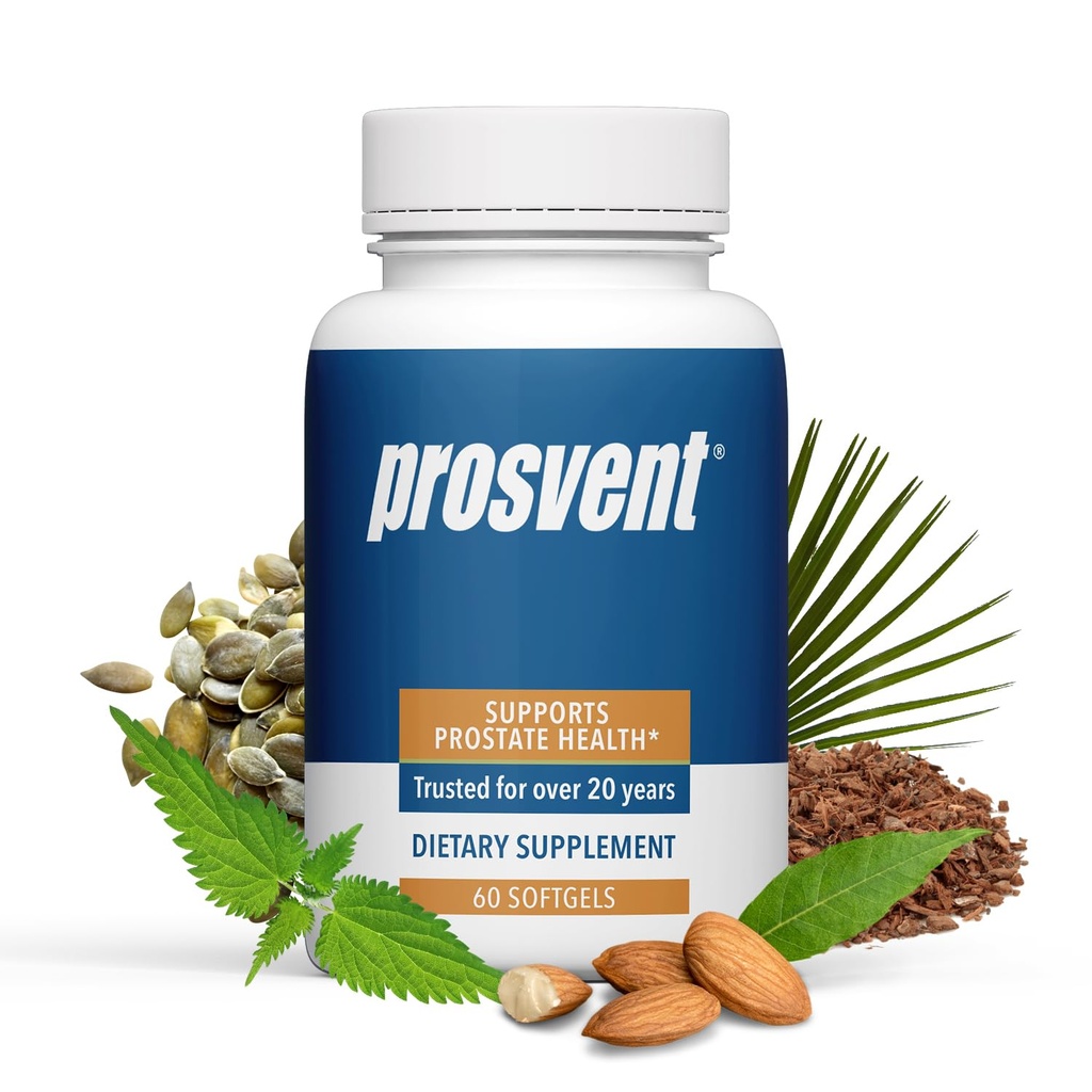 Geavanceerde Mannen Prostaat Ondersteuning Natuurlijke Supplement met Saw Palmetto, Vitamine D en Zink om Urinefrequentie en Urgency te verlichten (60 Tel)