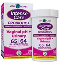 Vital Planet - Intense Care Vaginale pH- en urineprobiotica voor vrouwen Plus Organische Prebiotica, Postbiotica en Parabiotica, 65 miljard CFU en 64 Strains, Immune en Digestieve Gezondheid 30 t ie