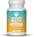 Multivitamines énergétiques - Potent Multivitamines avec 40 nutriments entièrement biodisponibles B Vitamines complexes, Vitamine D, Vitamine C, Vitamine K, Zinc, Quercetine, Calcium, Magnésium sous formes alcalines - 180 onglets