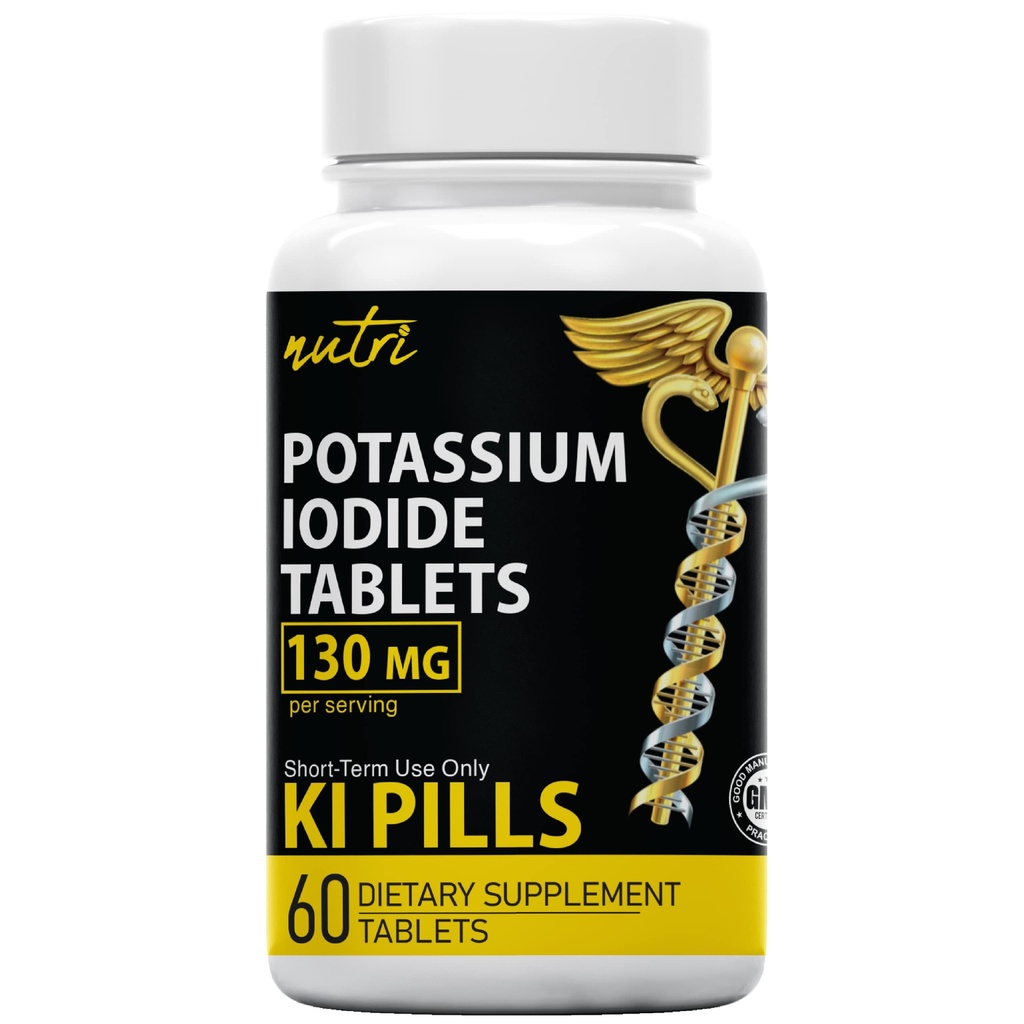Nature's Fusions KaliumiodideTablets 130 mg - (60 tabletten)