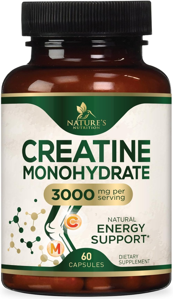 Creatine Monohydraat Capsules 3000mg 