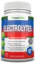 Electrolytes - 100 capsules de remplacement d'électrolytes naturels - pilules de kéto premium - Pas de sucre - Idéal pour l'hydratation, le renouvellement et la revitalisation - Trace Minerals Potassium, Magnésium, Sels de sodium