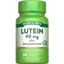 Nature's Truth Lutein and Zeault Supplement 40mg 