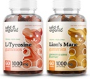 Wild & Organic L-Tyrosine Gummies & Lion's Mane Gummies
