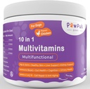 Suppléments et vitamines multifonctionnels pour chiens, silymarin, moule verte lipée, glucosamine, MSM, huile de saumon, probiotiques, co-Q10, NMN, antioxydant, immune, Gut, UTI, peau radiante et manteau