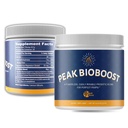 Peak BioBoost - Prebiotic Fiber Supplement - Smaakloze spijsvertering voedingssupplementen - Gemakkelijk op te lossen Prebiotic Powder - Geen gluten, soja of zuivel - 1 maand levering - 30 porties
