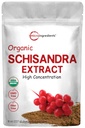 Organisch Schisandra Extract Poeder, 8 Ounce, Traditioneel Adaptogeen en Filler Vrij, Pure Schisandra Supplement, Ondersteunt Lever Detox en Cognitieve Gezondheid, Geen GGO's