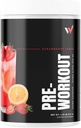 Peak Performance Best Pre Workout Powder: Energizing Blend with l theanine, Beta-Alanine, Betaine Anhydrous, Alpha GPC & B-Vitamins - Sugar-Free for Men & Women - Aardbeicitroensmaak