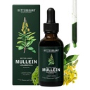 Betterbrand Mullein gouttes pour la désintoxication pulmonaire - La teinture de la feuille de Mullein avec la chlorophylle - aide à soutenir la santé respiratoire, sans alcool, 1 mois d'approvisionnement - 60ml