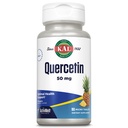 KAL Quercetin ActivMelt, Optimale Gezondheid en Wellness Ondersteuning Supplement, Bioflavonoïden, Natuurlijke Ananas Smaak, 90 Servers, 90 Instant Los Micro Tablets