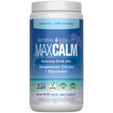 Vitalité naturelle Calme, supplément de magnésium, poudre de mélange anti-stress, sans gluten, végétalien et non-OGM, original non aromatisé, 16 oz