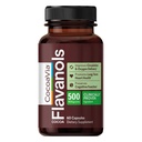 Cocoavia Heart & Brain Supplement, 30 Day, Cocoa Flavanol Extract, Geheugen & Circulatie Booster, Nitric Oxide, Boost Oxide & Energy, Plant Based, Glutenvrij, Veganist, 60 Capsules