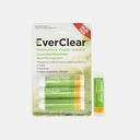 EverClear Gemedicineerde Vapor Inhalator, Nasal Decongestant voor verkoudheid, Hay Fever, & Upper Respiratory Allergies, 0,2 ml, 3 Pack